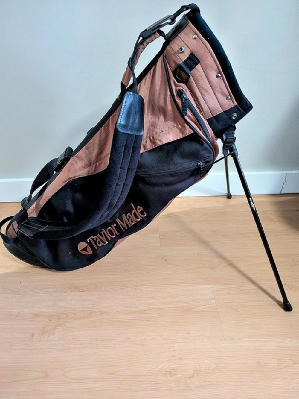 TaylorMade Golf Stand Bag Black & Brown Athletic